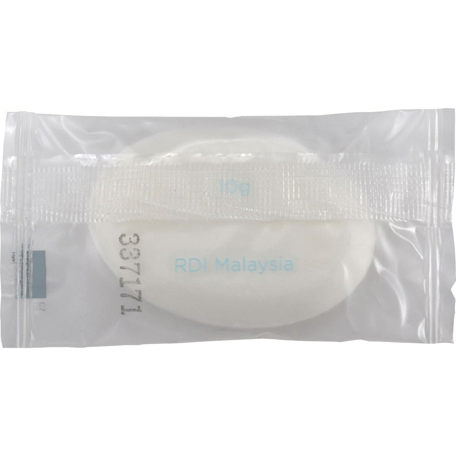 OASIS Soap Bars - Bergamot Oil, Yuzu Fruit Scent - 0.35 oz - Bath, Hotel, Skin - White - 1000 / Carton