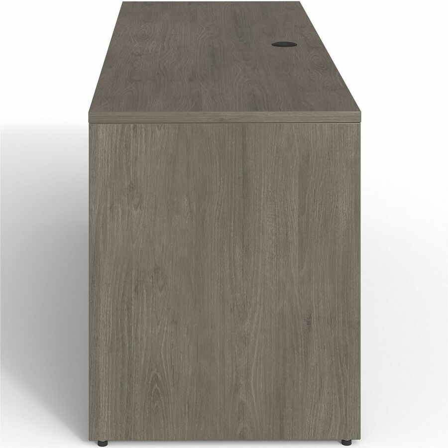 Lorell Prominence 2.0 Left-Pedestal Credenza - Rectangle - 29" Height x 66" Width x 24" Depth, 1" Thickness Top - Total