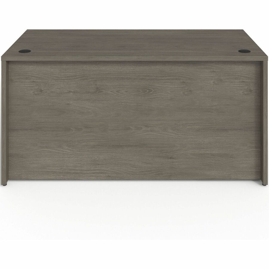 Lorell Prominence 2.0 Left-Pedestal Desk - Rectangle - 29" Height x 60" Width x 30" Depth, 1" Thickness Top - Total Draw