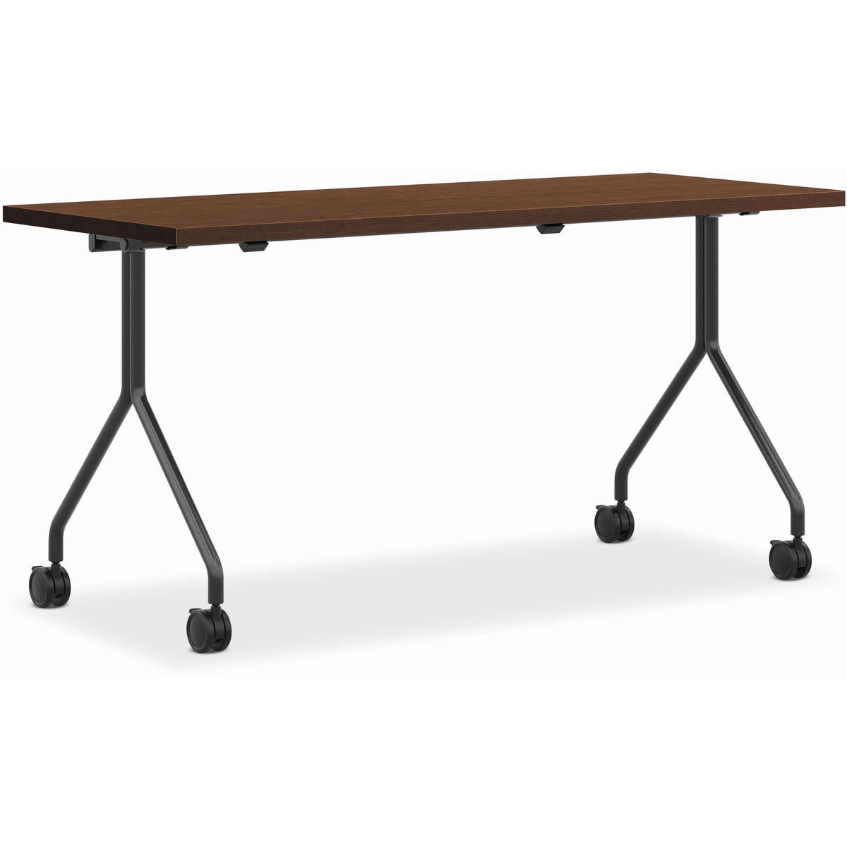 HON Between HMPT2472NS Nesting Table - Rectangle Top - 4 Seating Capacity x 72" Width x 24" Depth - Shaker Cherry - 1 Ea