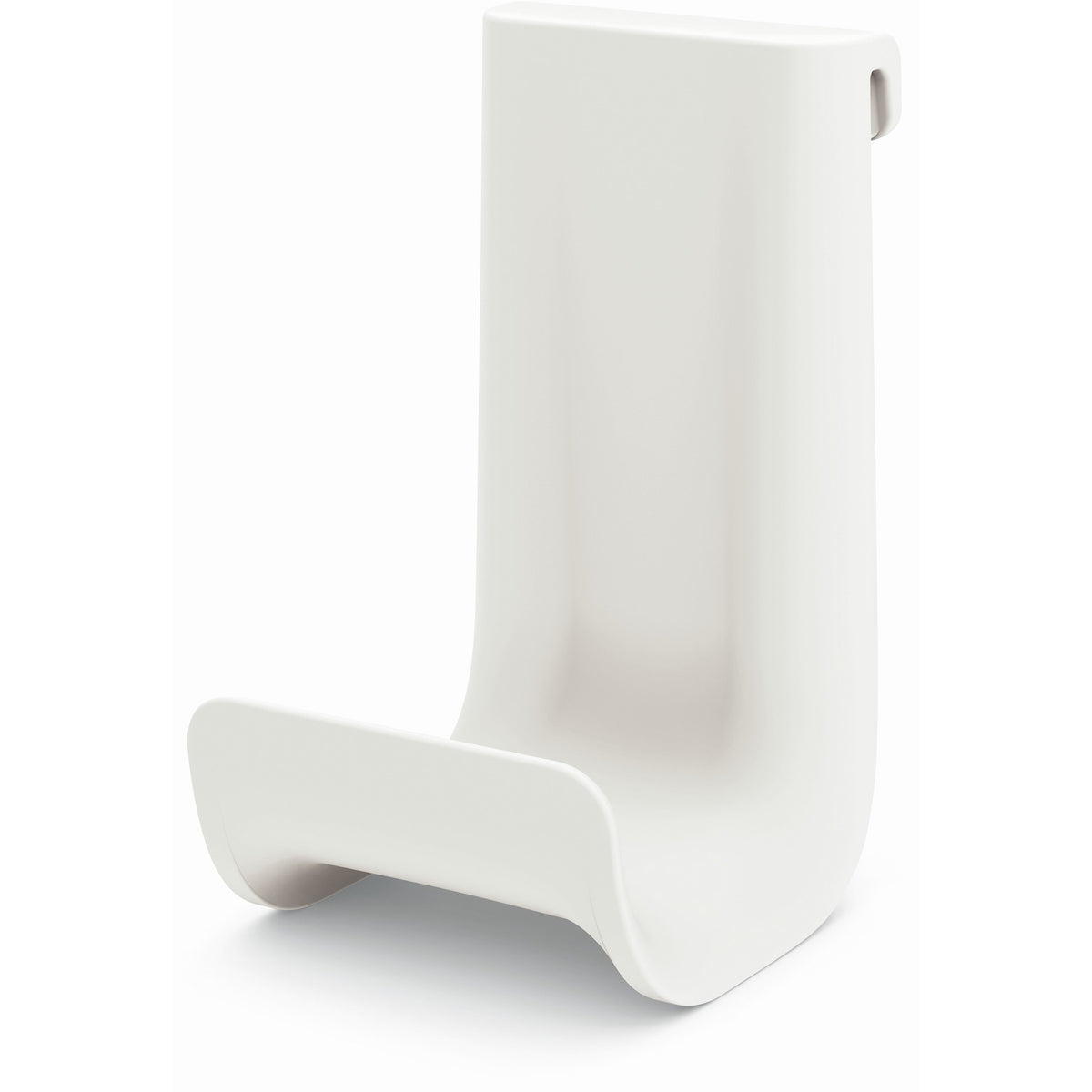 HON Hook - 20 lb (9.07 kg) Capacity - for Home, Office, Coat, Bag, Purse, Tool, Headphone, Umbrella, Lanyard - White - 1