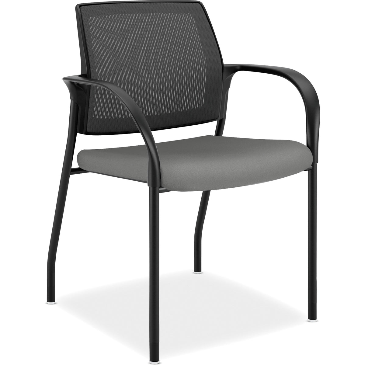 HON Ignition Chair - Frost Seat Color - Fabric Seat Material - Mesh Back Material - Black Frame Color - Steel Frame Mate