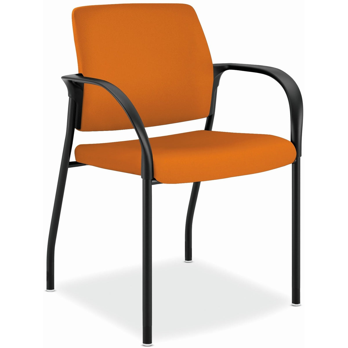 HON Ignition Chair - Apricot Back Color - Fabric Back Material - Black Frame Color - Steel Frame Material - Apricot - Ar