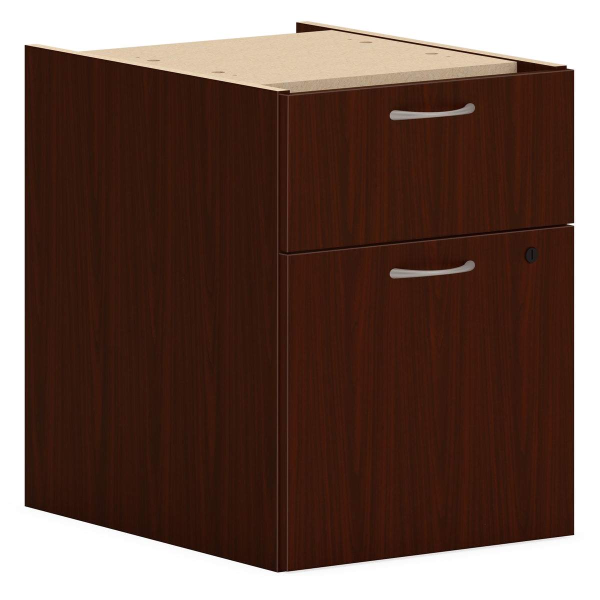 HON Mod HLPLPHBF Pedestal - 20" Height x 15" Width x 20" Depth - Total Drawer(s): 2 - Finish: Traditional Mahogany - 1 E