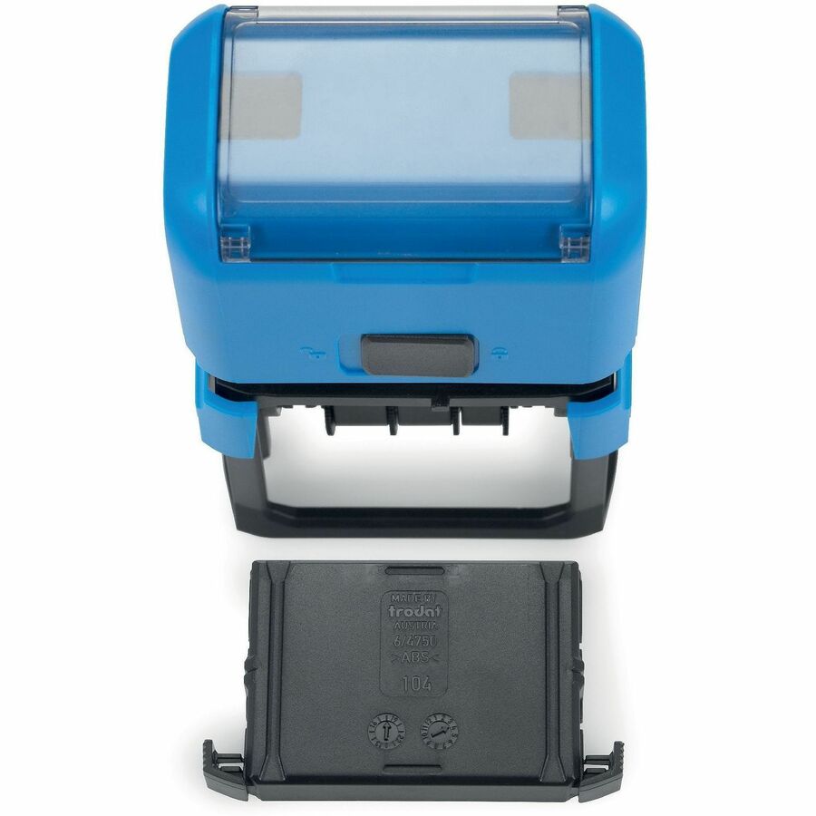 Trodat Do-it-Yourself Date Stamp - Date Stamp - 2 Characters/Line - 1" Impression Width x 1.63" Impression Length - 1000