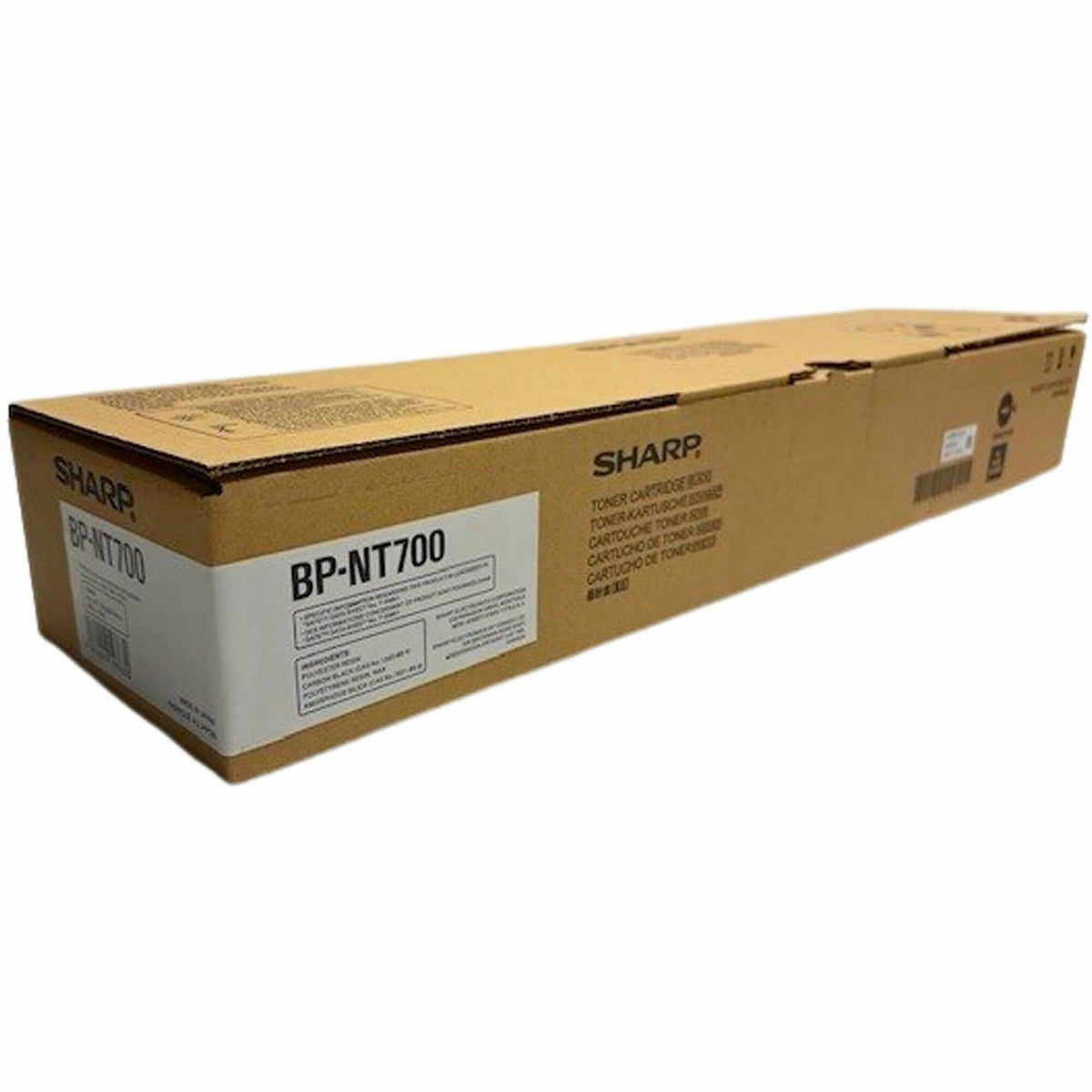 SHARP® BP50 Original Laser Toner Cartridge - Black - 1 Each - 40000 Pages