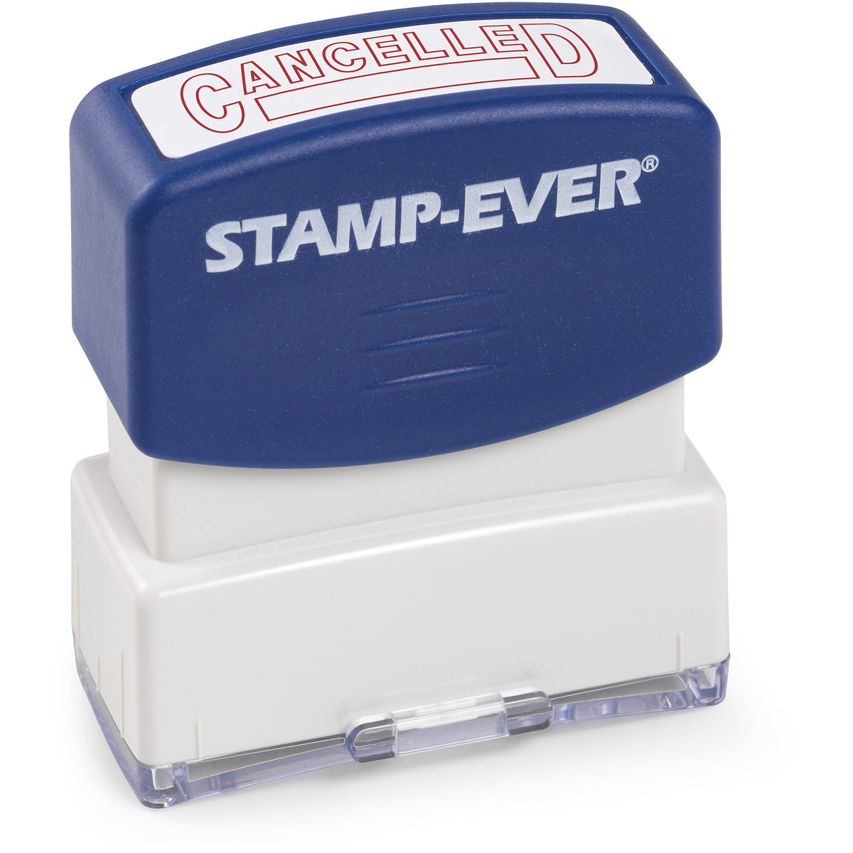 Trodat Pre-inked CANCELED Message Stamp - Message Stamp - CANCELLED - 0.56" Impression Width x 1.69" Impression Length -