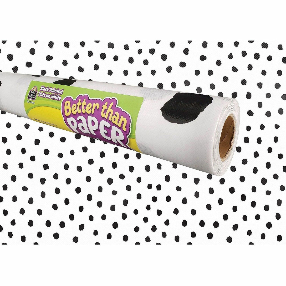 Teacher Created Resources Better Than Paper Board Roll - Bulletin Board, Classroom - 48" Width x 12 ft Length - Black Do