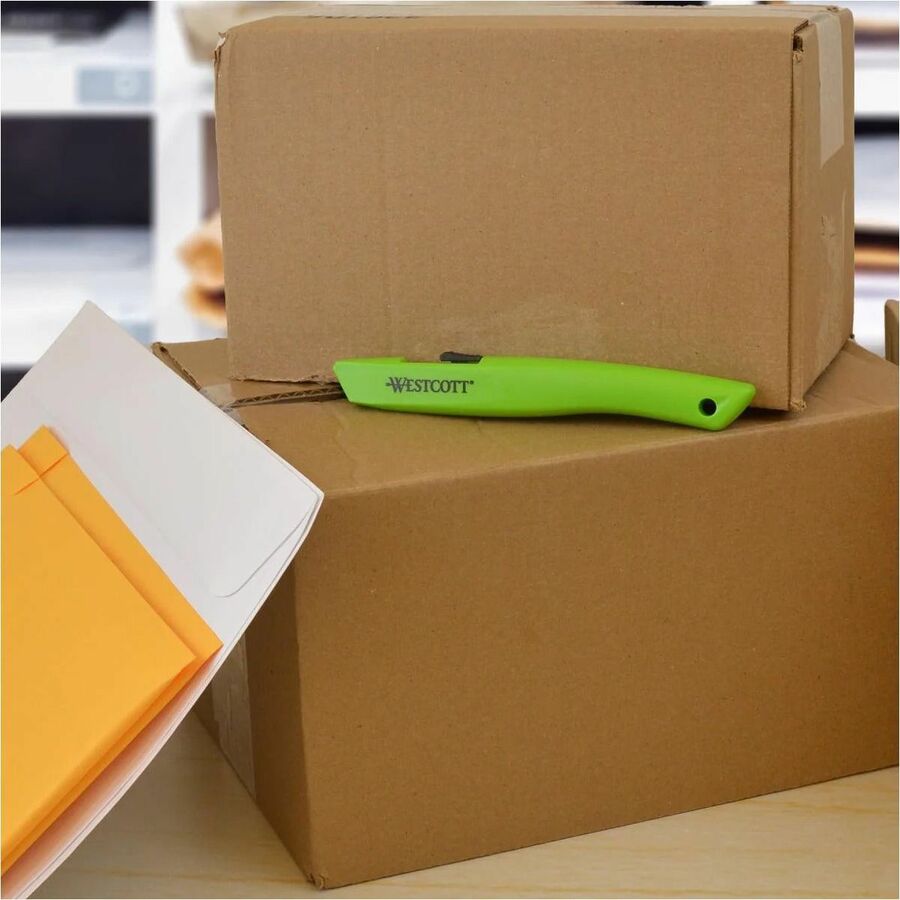 Westcott Full-Size Safety Cutter - Ceramic Blade - Replaceable Blade, Long Lasting, Lightweight, Durable, Comfortable, R
