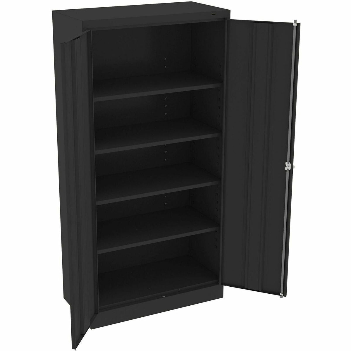 Tennsco Standard-size Storage Cabinet - 36" Width x 18" Depth x 72" Height - Welded, Reinforced Door, Pull Handle, Key L
