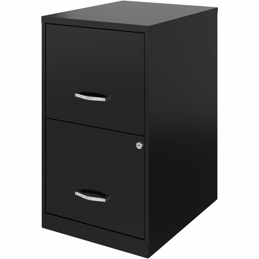 NuSparc File Cabinet - 14.2" Width x 18" Depth x 24.5" Height - 2 x Drawer(s) for File - Letter - Vertical - 1 Each