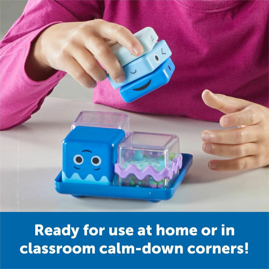 Learning Resources Cool Down Cubes Sensory Fidget Set - Learning Toy - Theme/Subject: Learning - 4+ - 5 Pieces - Multi