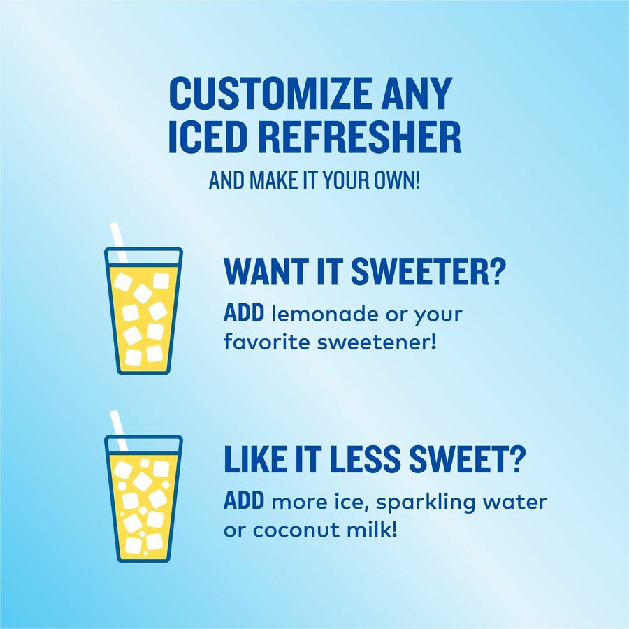 The Original Donut Shop® K-Cup Iced Refreshers - Pineapple Passionfruit - 20 / Box