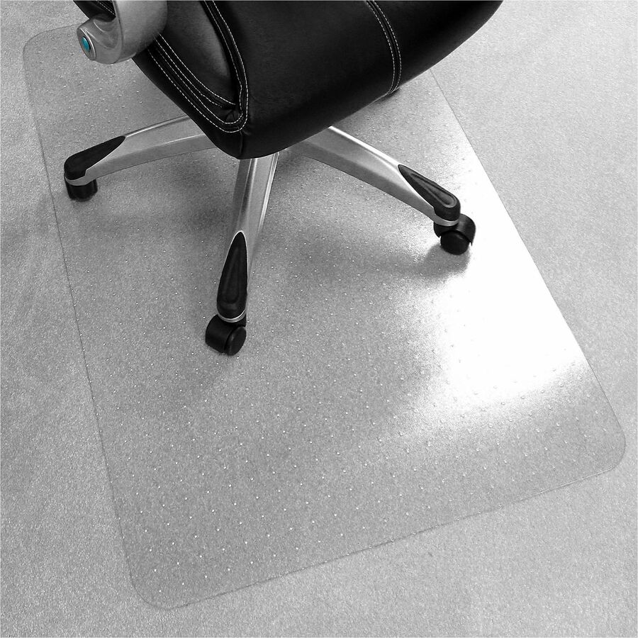 Ecotex Ecotex BioPVC Chairmat for Carpets - 36" X 48" - Carpet - 48" Length x 36" Width - Polyvinyl Chloride (PVC) - Cle