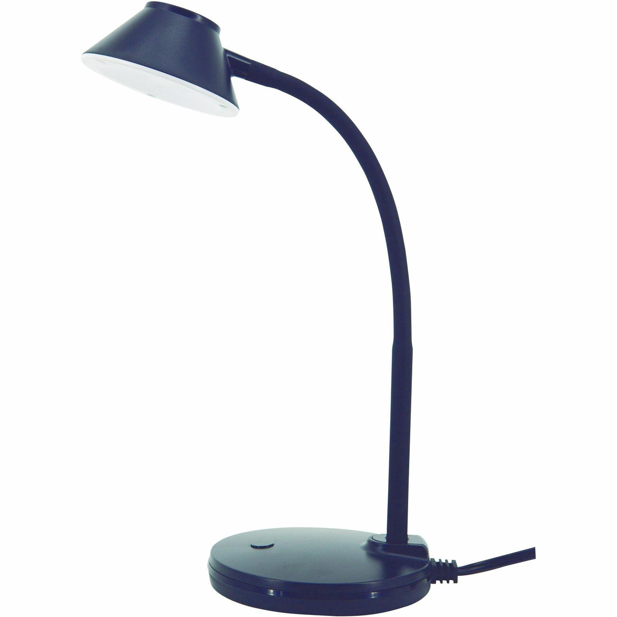 Victory Light LED Desk Lamp - 3 W LED Bulb - Gooseneck, Flexible - 260 lm Lumens - Metal - Desk Mountable - Black - for