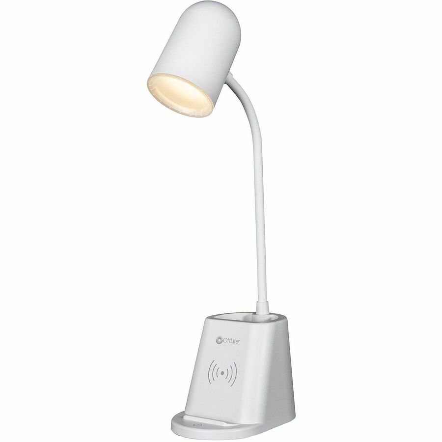 OttLite Aglow Organizer LED Desk Lamp - 14" Height x 3.7" Width - 5 W LED Bulb