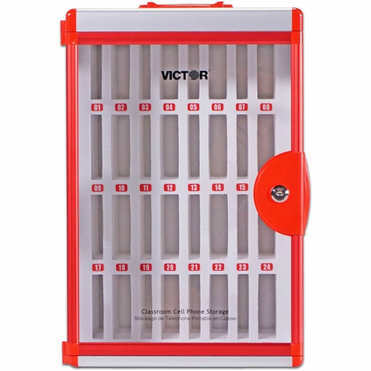 Victor Classroom Cell Phone Locker - Pressure Resistant, Drop Resistant - Wall, Table Top - for Cell Phone, Classroom