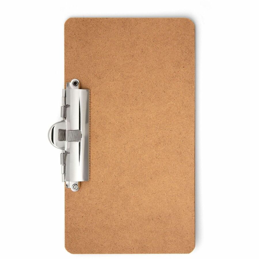 Officemate Landscape Memo/Receipt-Sized Clipboards - Storage for Receipt - Wood - 12 / Carton