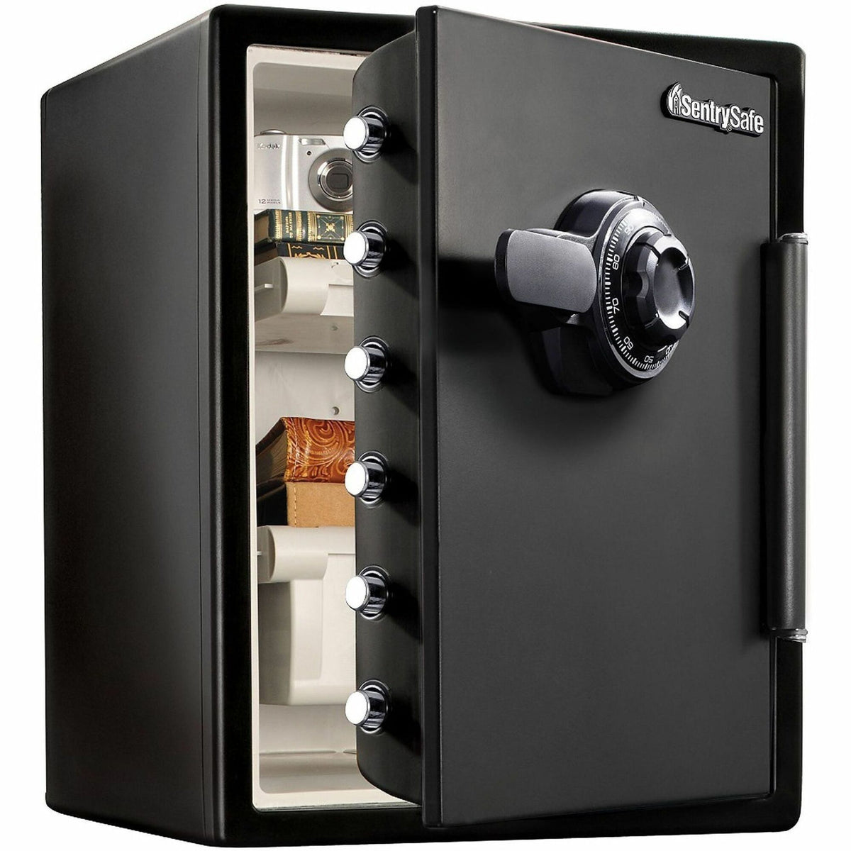 Sentry Safe SFW205CWB Fireproof & Waterproof Safe - 2 ft³ - Combination Lock - 6 Live-locking Bolt(s)