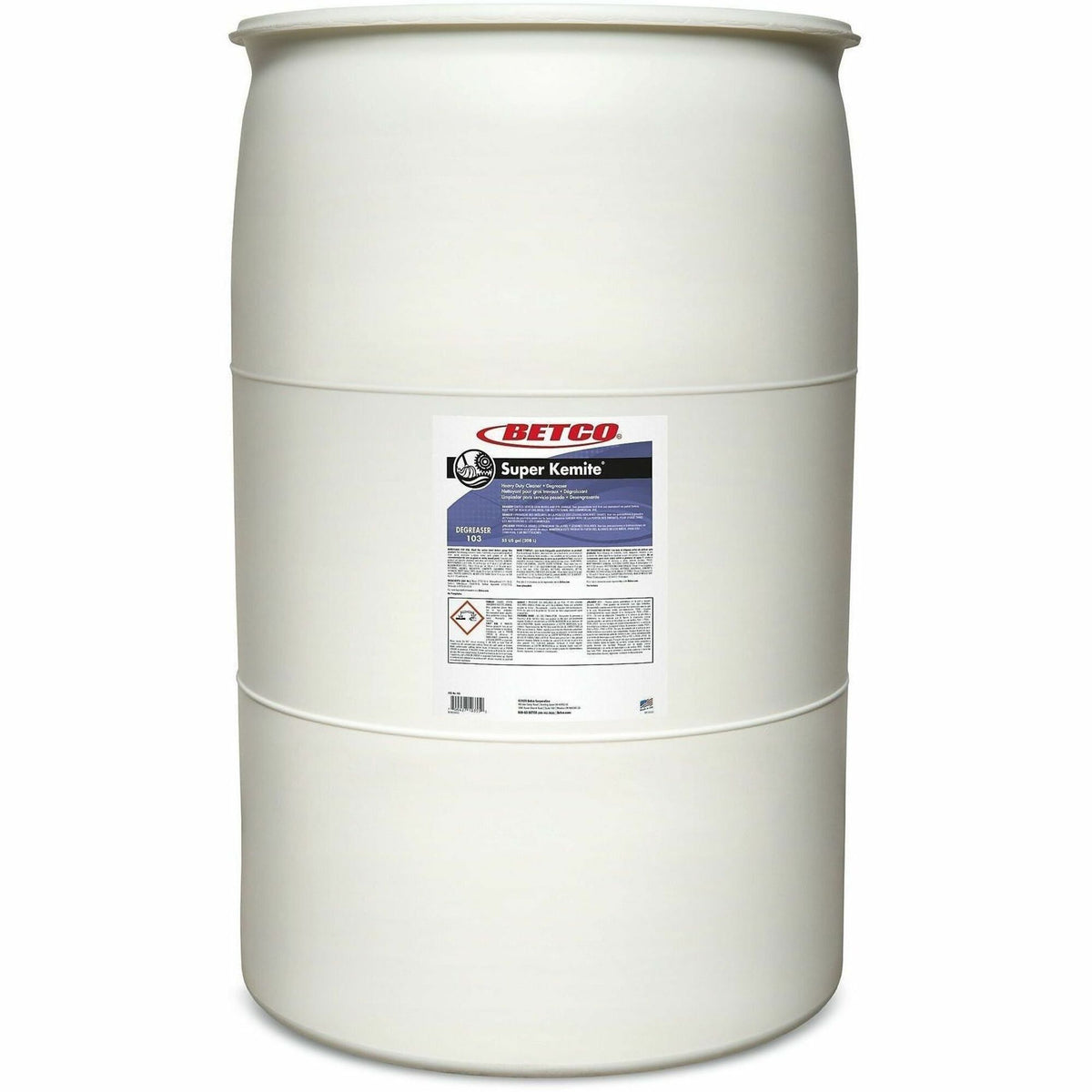 Betco Super Kemite Butyl Degrease Concentrate - Ready-To-Use/Concentrate - 7040 fl oz (220 quart) - Cherry Scent - 1 Eac