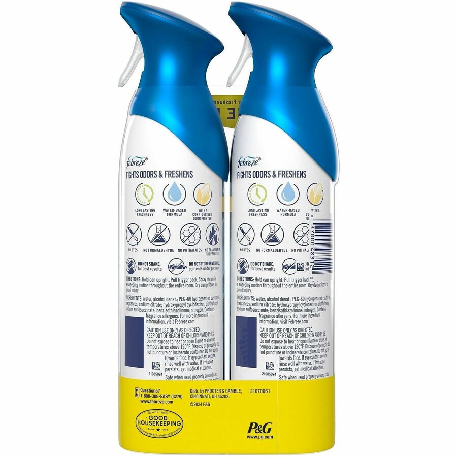 Febreze Air Effects Air Freshener - Spray - 8.8 fl oz (0.3 quart) - Ocean - Odor Neutralizer - 2 / Pack