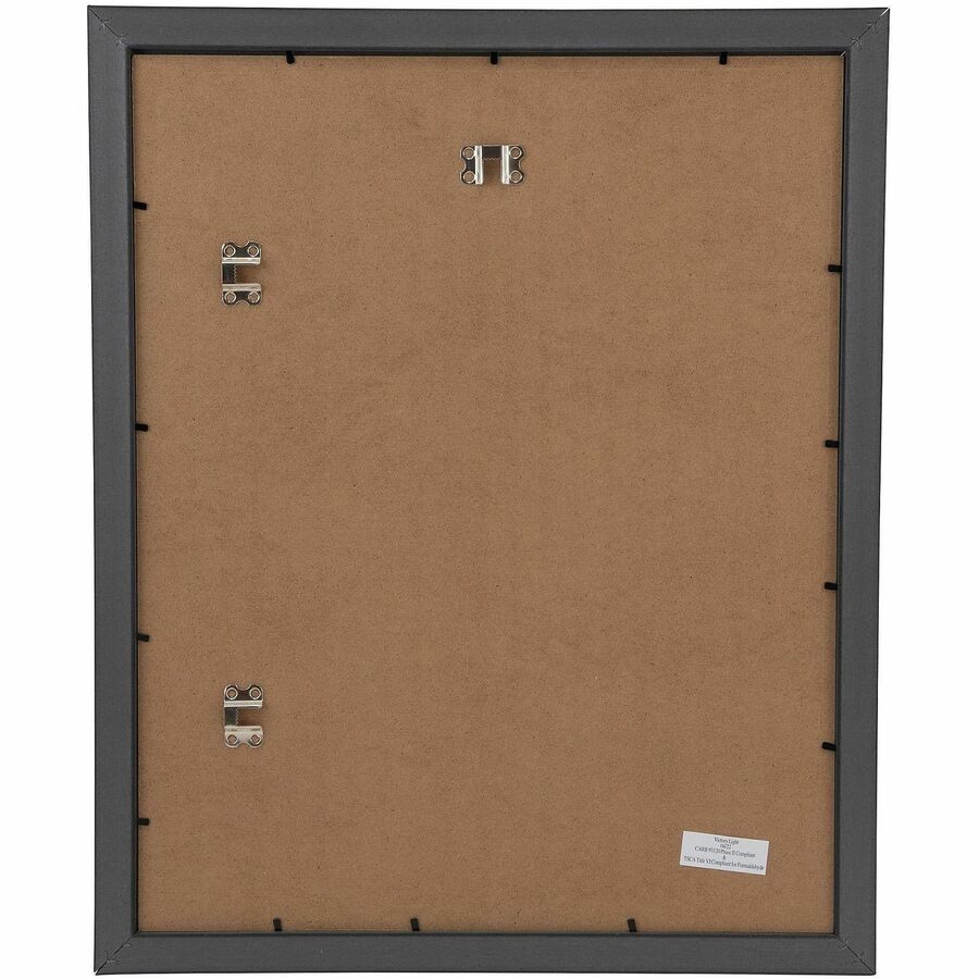 Victory Light 16" x 20" Poster & Photo Frame - 16" x 20" Frame Size - Durable, Dust Resistant - Cappuccino - 2 / Pack