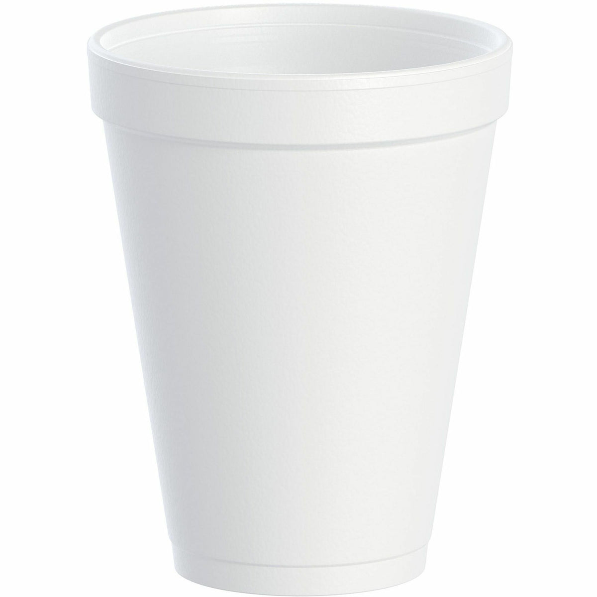 Dart J Cup 12 oz Insulated Foam Cups - 12 fl oz - White - Foam - 40 / Carton