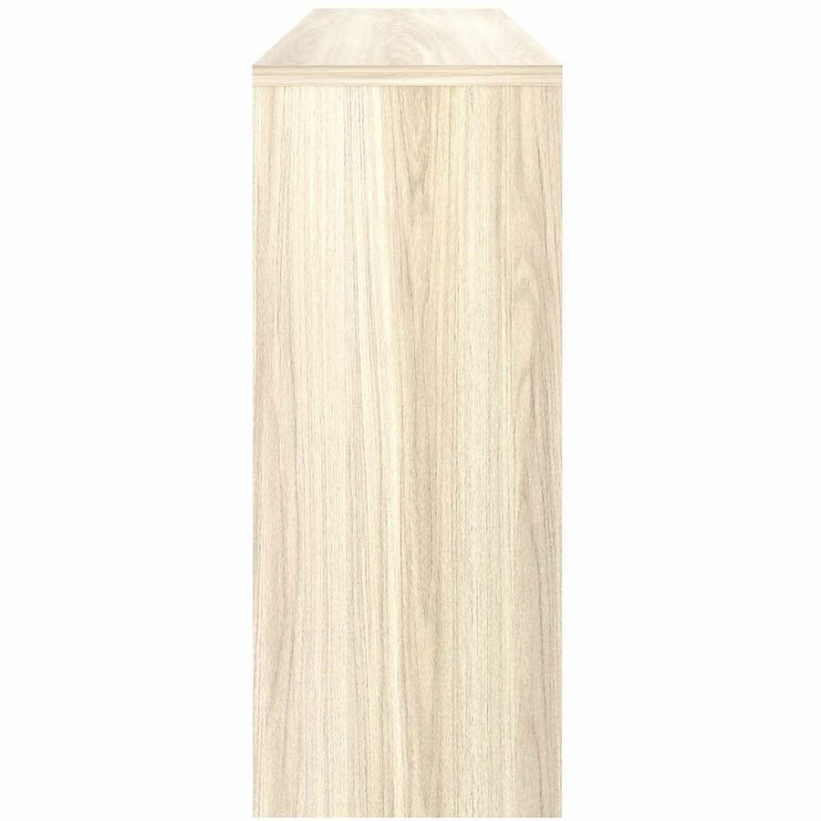 Lorell Essentials 4-Door Stack-On Hutch - 36" Height x 66" Width x 15" Depth Hutch - 4 Door(s) - Band Edge - Material: L