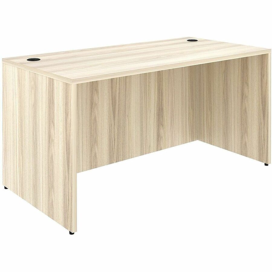 Lorell Essentials Retangular Desk Shell - 29.50" Height x 60" Width x 30" Depth - Assembly Required - Modern Elm - 1 Eac