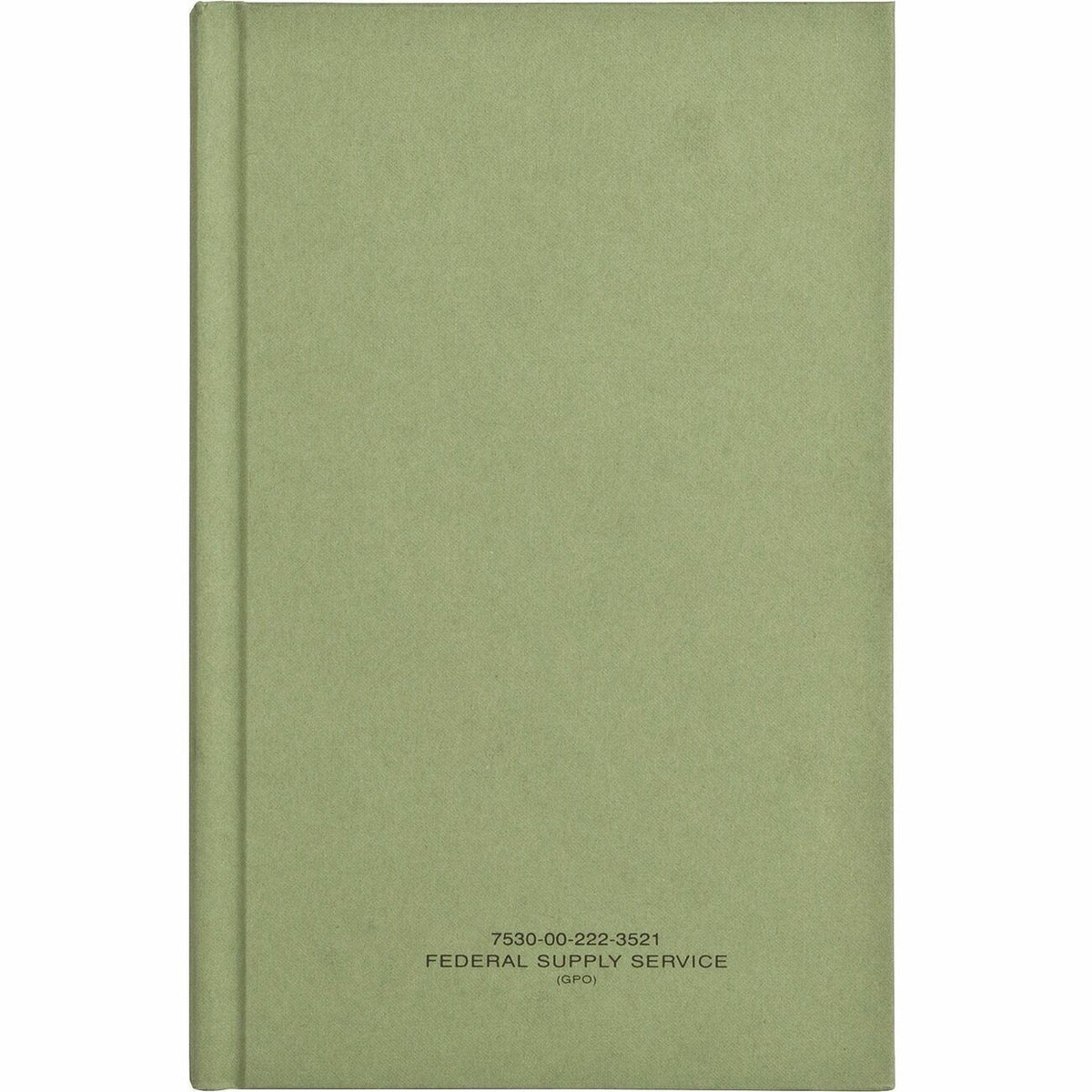 United Book Press Multipurpose Record Book - 192 Sheet(s) - Green - 1 Each