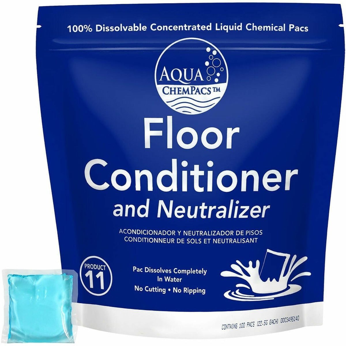 Diversey Floor Conditioner & Neutralizer, 1x 100ea - For Floor, Glass, Tile, Metal - Concentrate - Liquid - 0.79 oz (0.0