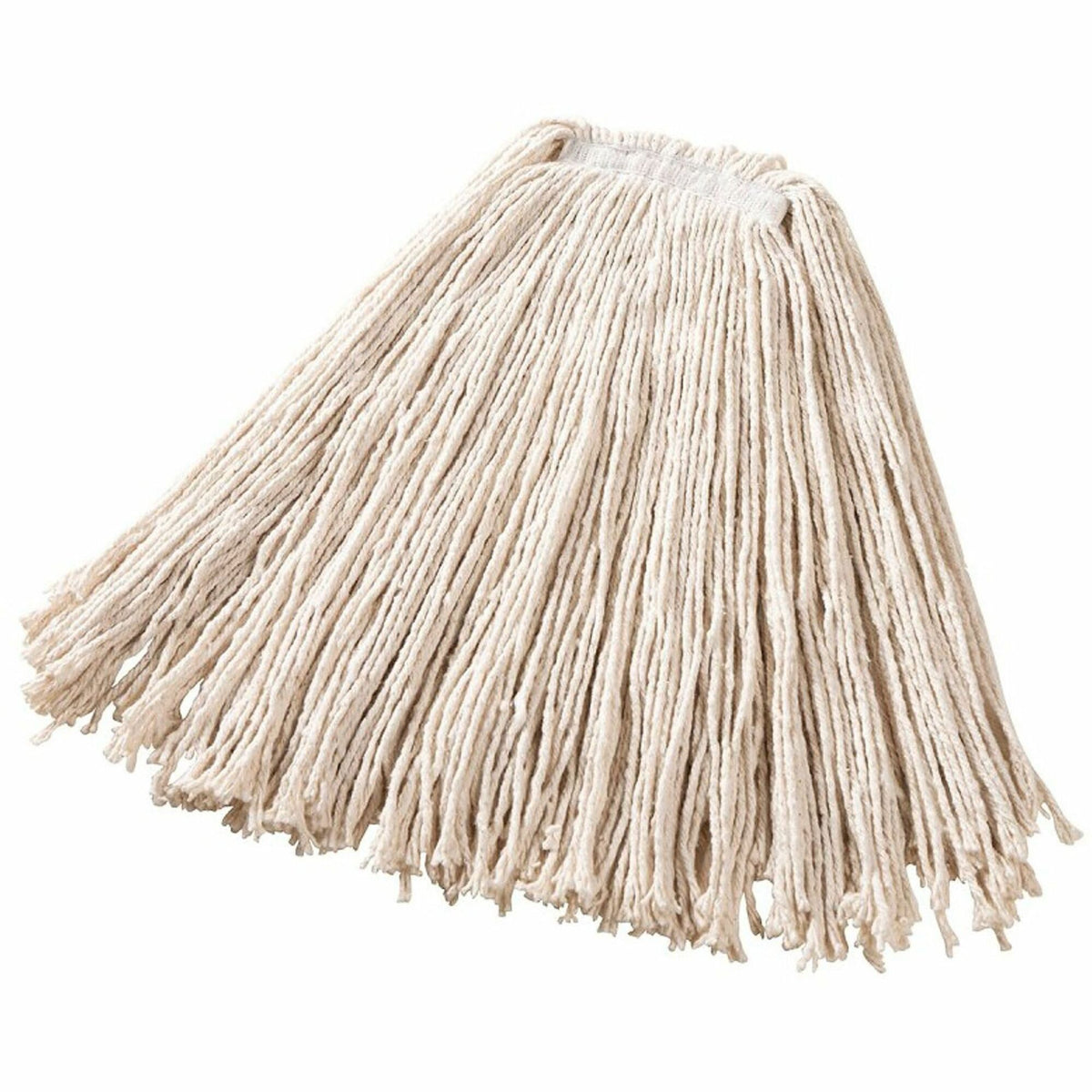 Rubbermaid Commercial 24 oz Duro Pro Cut-End Cotton Mop - 7" Width x 5.5" Length - Cut Ends, Absorbent, 4-ply - Cotton -