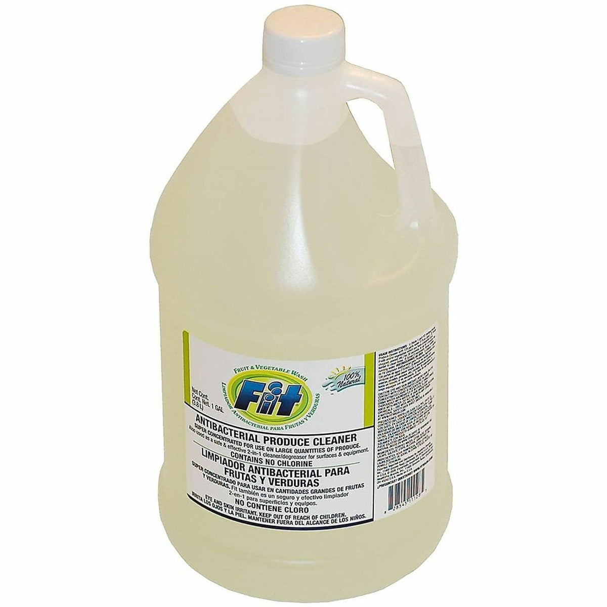 Fit Professional Antibacterial Produce Wash - For Food - Concentrate - Liquid - 128 fl oz (4 quart) - Recommended For: B