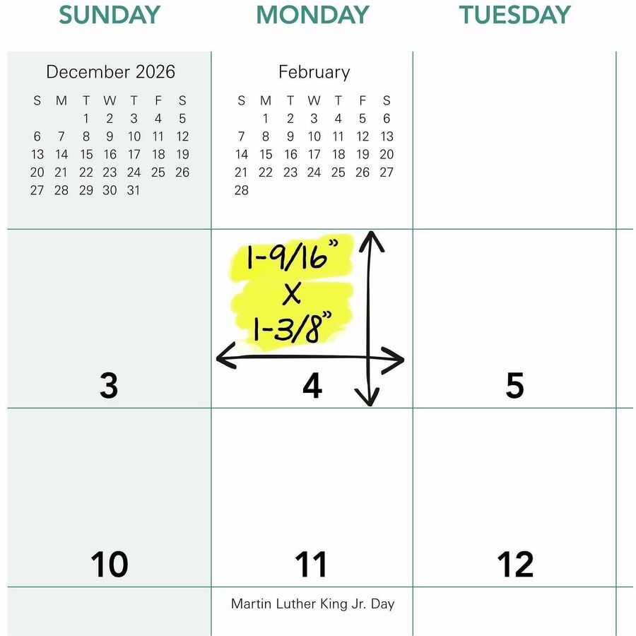 Mead Paradise Monthly Wall Calendar - Monthly - 12 Month - January 2027 to December 2027 - 12" x 12" Sheet Size - 1.37"