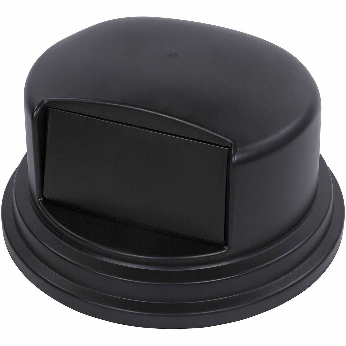 Genuine Joe Dome Lid for 44 Gallon Containers - Dome - Black - 1 Carton