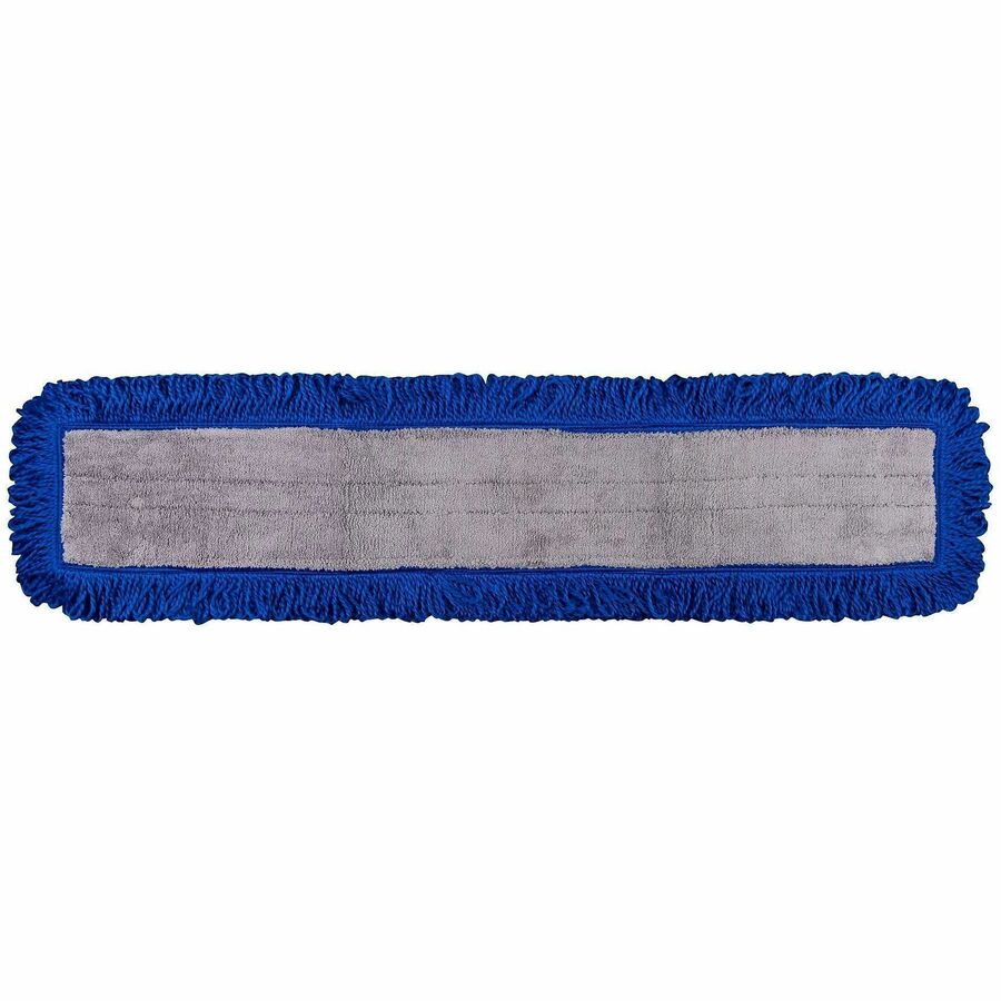 Genuine Joe Fringed Dust Mops - Looped Ends, Machine Washable, Reusable, Launderable - Multi - 36 / Carton