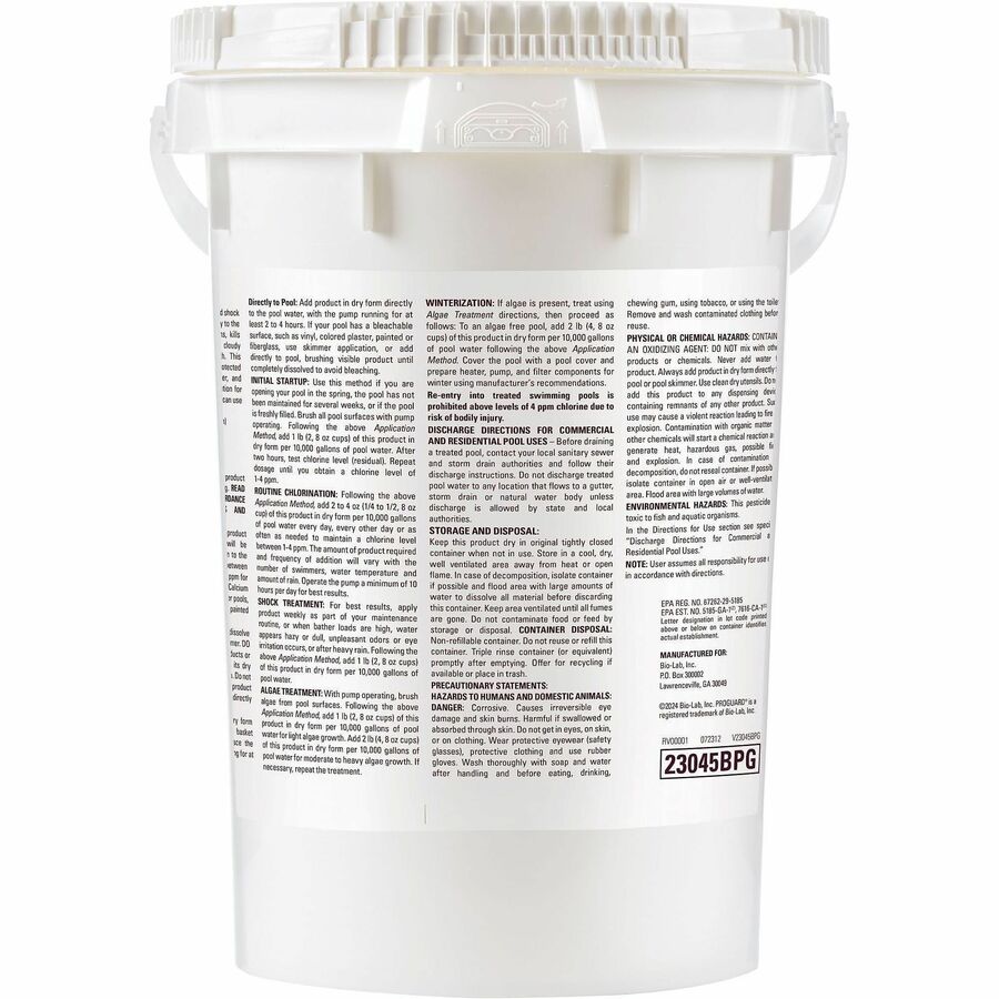 KIK Custom PRO GUARD Trichlor Granules - 1 Each