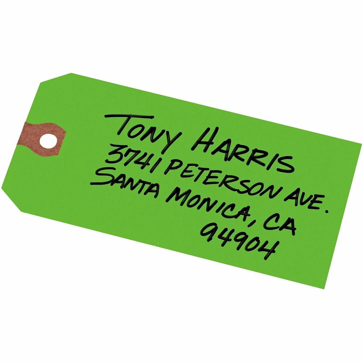 Avery® Unstrung Shipping Tags, 11.5 pt. Stock, 4-3/4" x 2-3/8" , 1,000 Green Hang Tags - 4.75" Length x 2.37" Width - Re