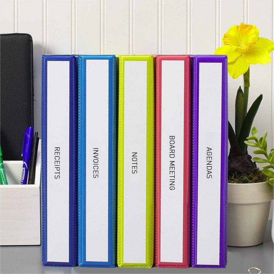 Avery® Binder Spine Inserts, 1-1/2 Inch Binders, 25 Inserts (89105) - 2.1" Width - 25 Capacity - For 1 1/2" Sheet - 3 x