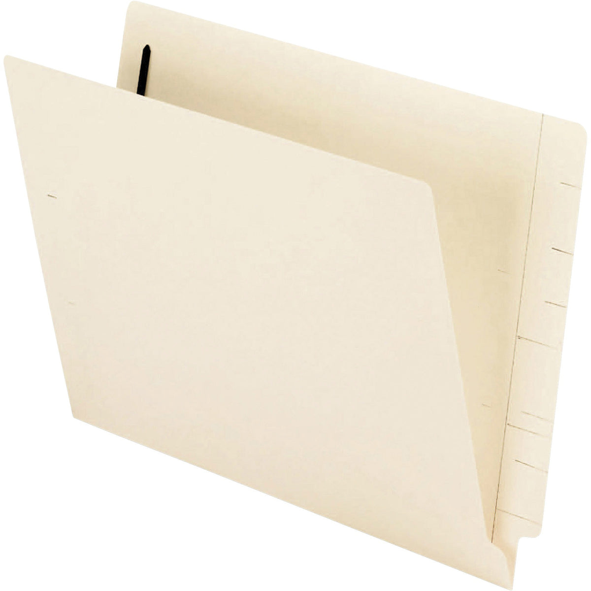 Pendaflex Letter Recycled End Tab File Folder - 8 1/2" x 11" - 1 Fastener - 2" Fastener Capacity - 11 pt. - Manila - Aci