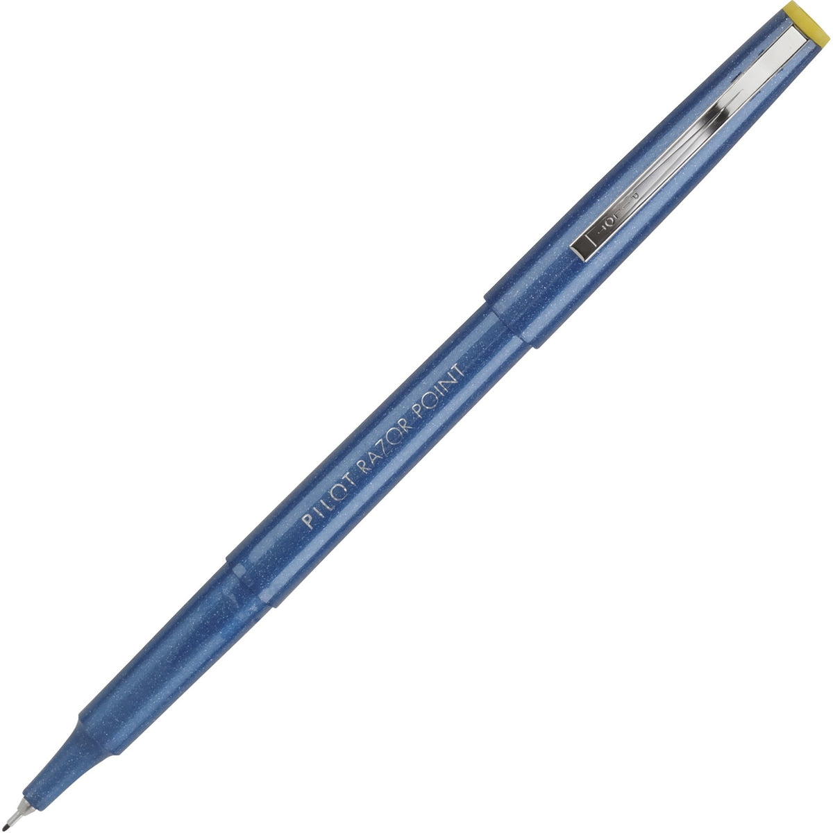 Pilot Marker Pens - Extra Fine Pen Point - 0.3 mm Pen Point Size - Blue Ink - Blue Plastic Barrel - Metal Tip - 12 / Doz