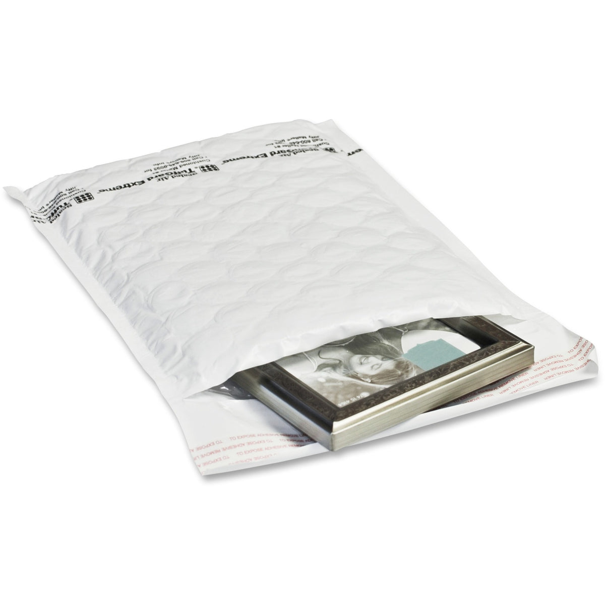 Sealed Air TuffGuard Extreme Cushioned Mailers - Bubble - #4 - 9 1/2" Width x 14 1/2" Length - Peel & Seal - White - 50