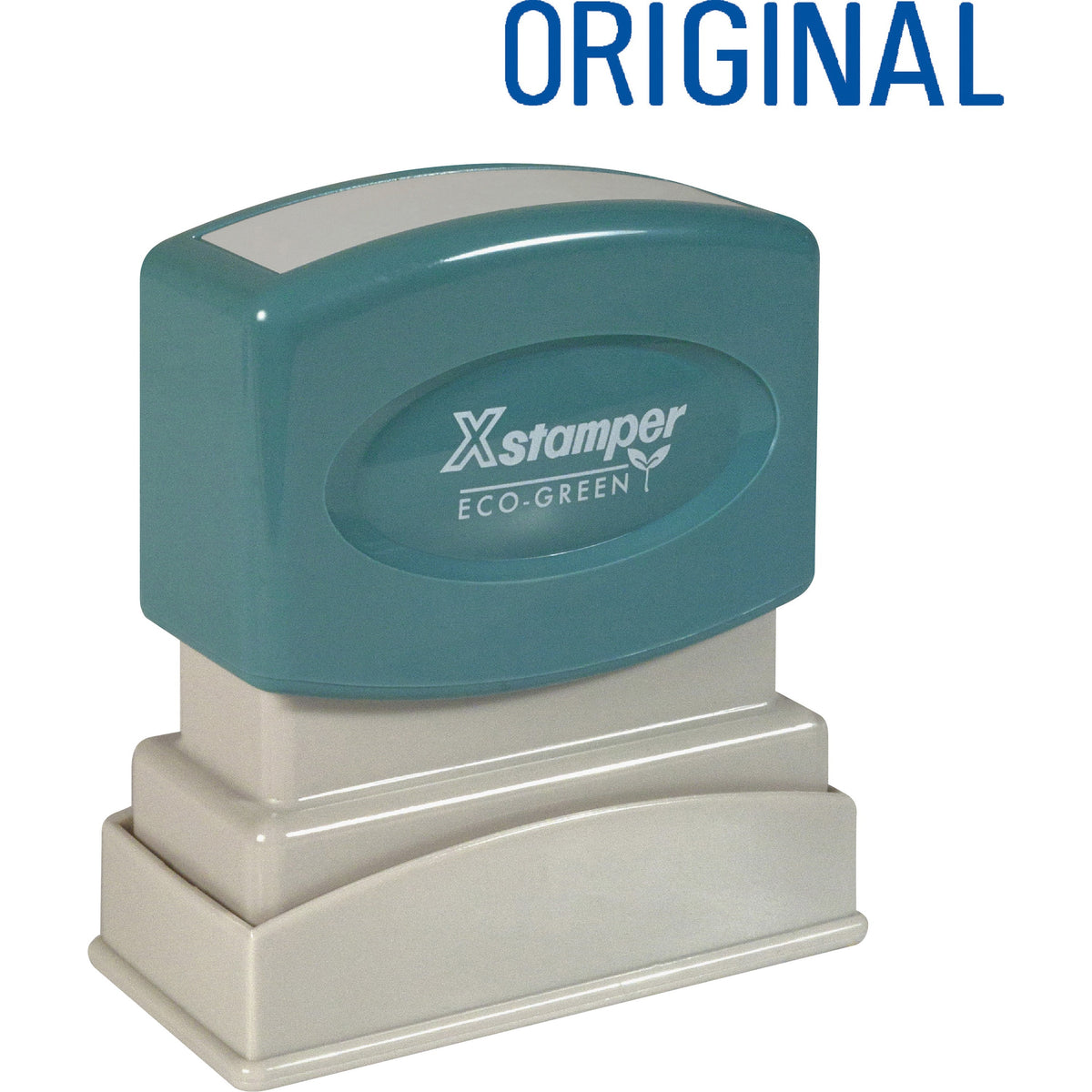 Xstamper ORIGINAL Title Stamp - Message Stamp - ORIGINAL - 0.50" Impression Width x 1.63" Impression Length - 100000 Imp