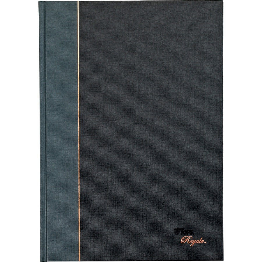 TOPS Royal Executive Business Notebooks - 96 Sheets - Spiral - 20 lb Basis Weight - 8 1/4" x 11 3/4" Sheet Size - White