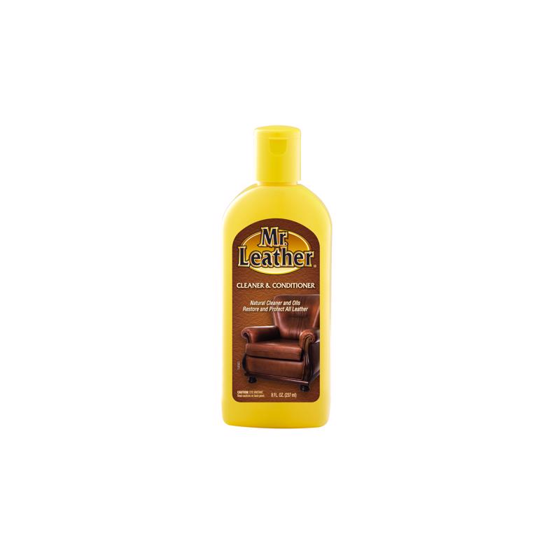 Mr. Leather Original Scent Leather Cleaner And Conditioner 8 oz Liquid