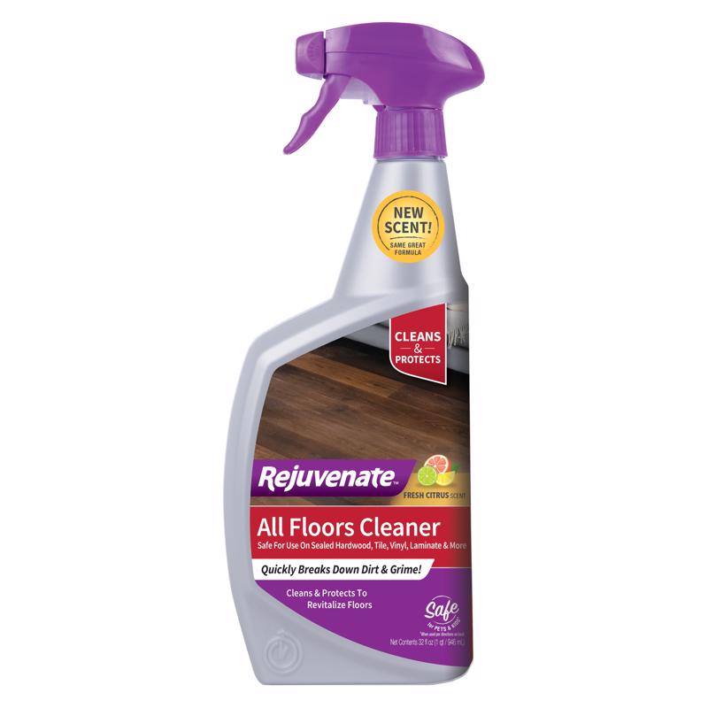 Rejuvenate Fresh Scent Floor Cleaner Liquid 32 oz
