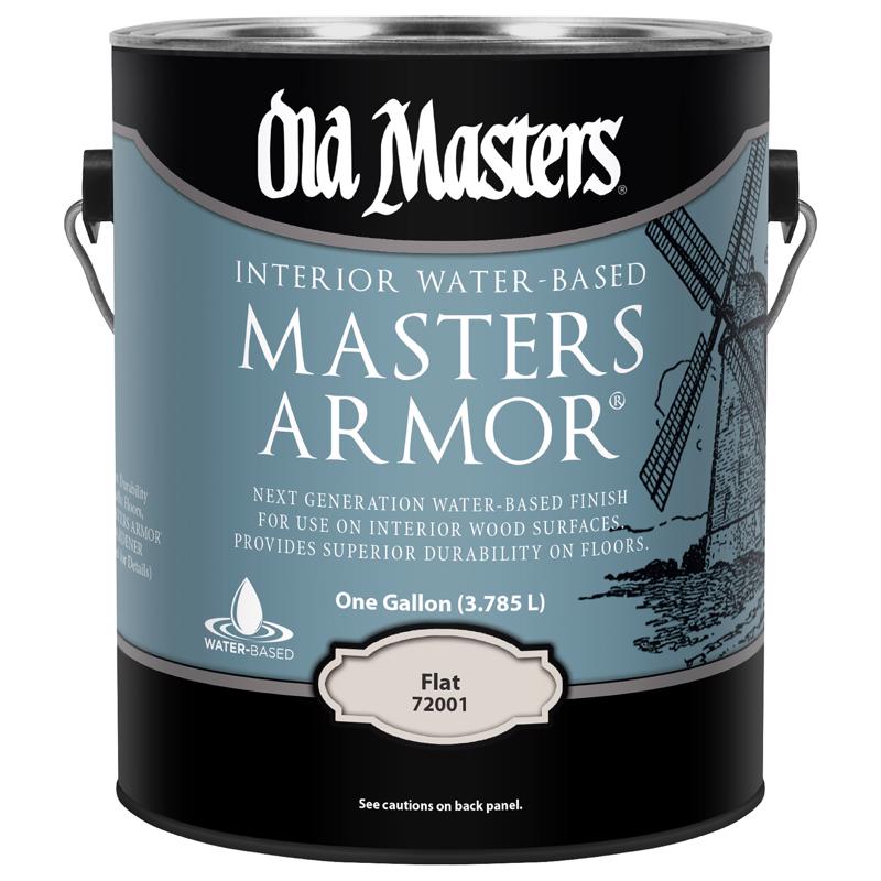 Old Masters Masters Armor Flat Clear Water-Based Floor Finish 1 gal