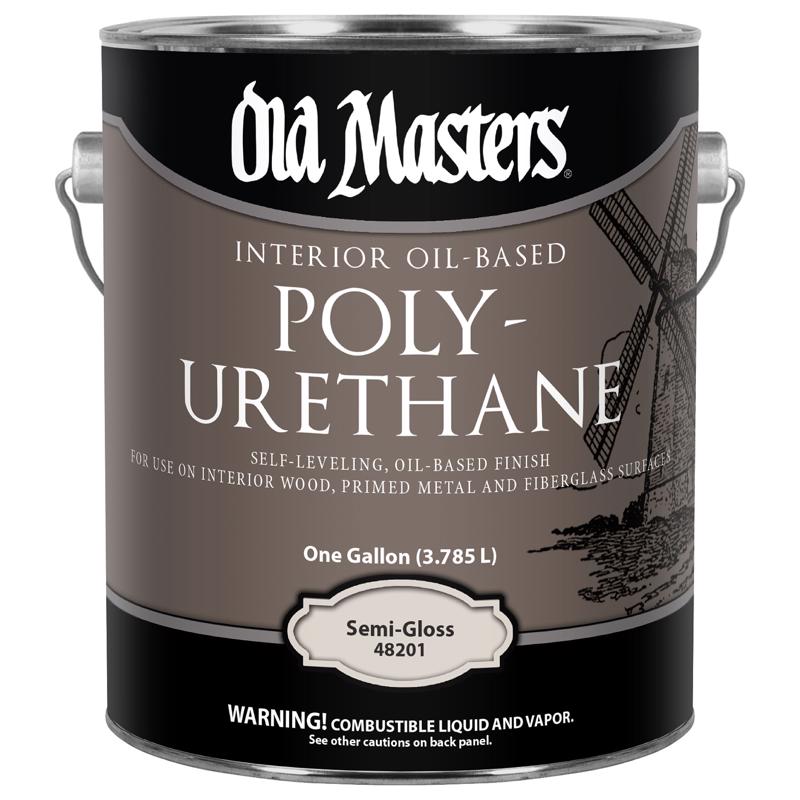 Old Masters Semi-Gloss Clear Oil-Based Polyurethane 1 gal