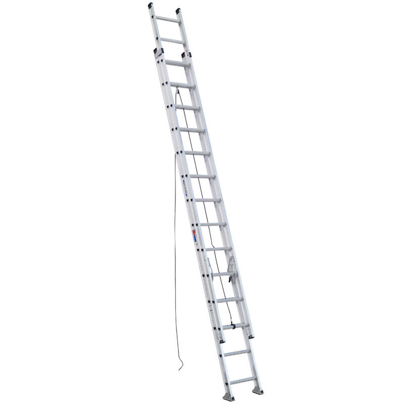 Werner 28 ft. H Aluminum Extension Ladder Type IA 300 lb. cap.