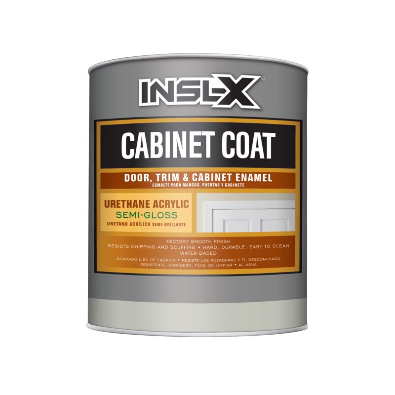 Insl-X Cabinet Coat Semi-Gloss Base 4 Trim & Cabinet Enamel Interior 1 qt
